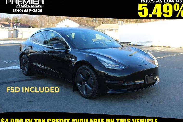 TESLA MODEL 3 2018 5YJ3E1EB2JF054062 image